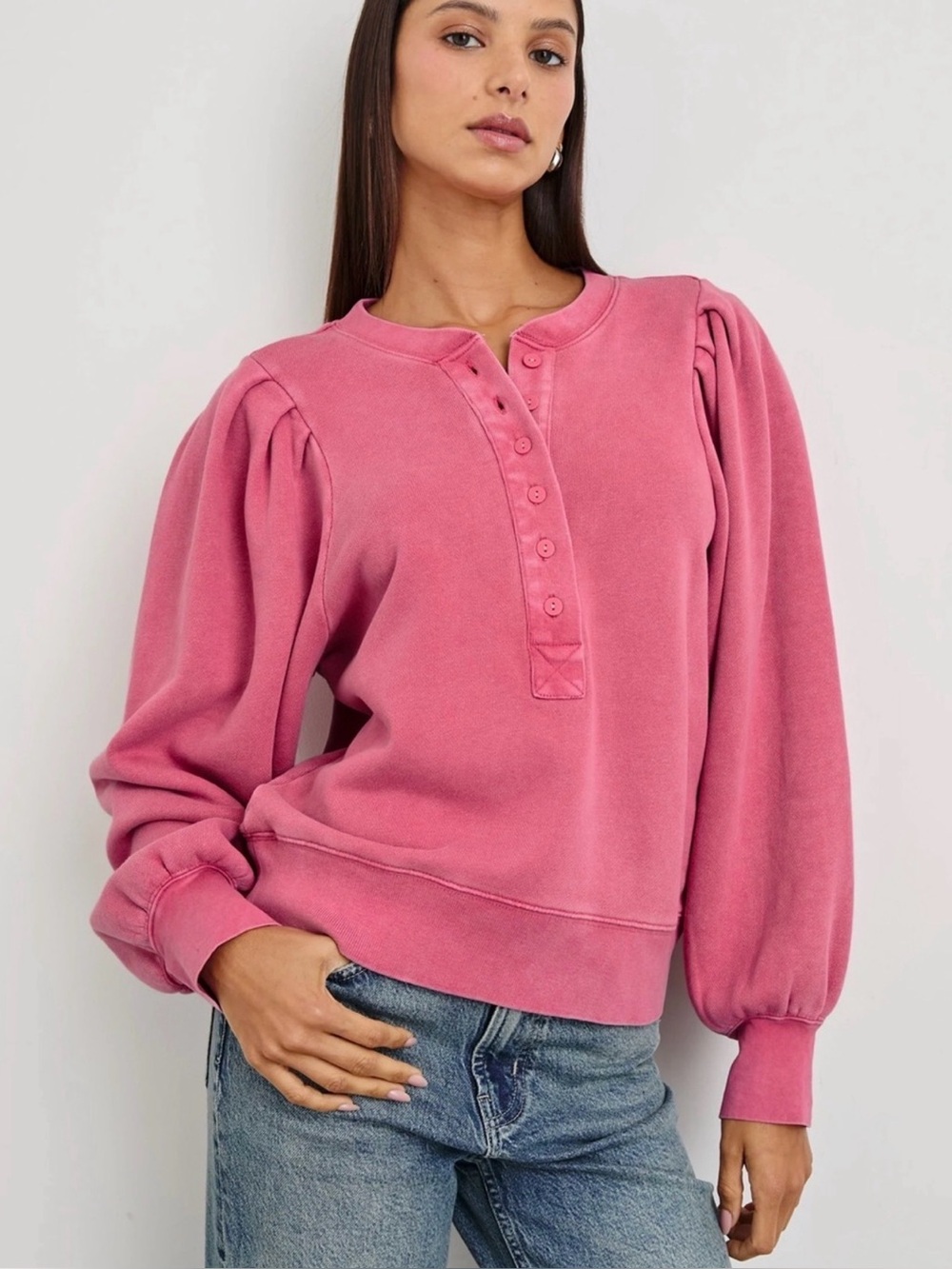 Rails Mariana Henley Sweatshirt